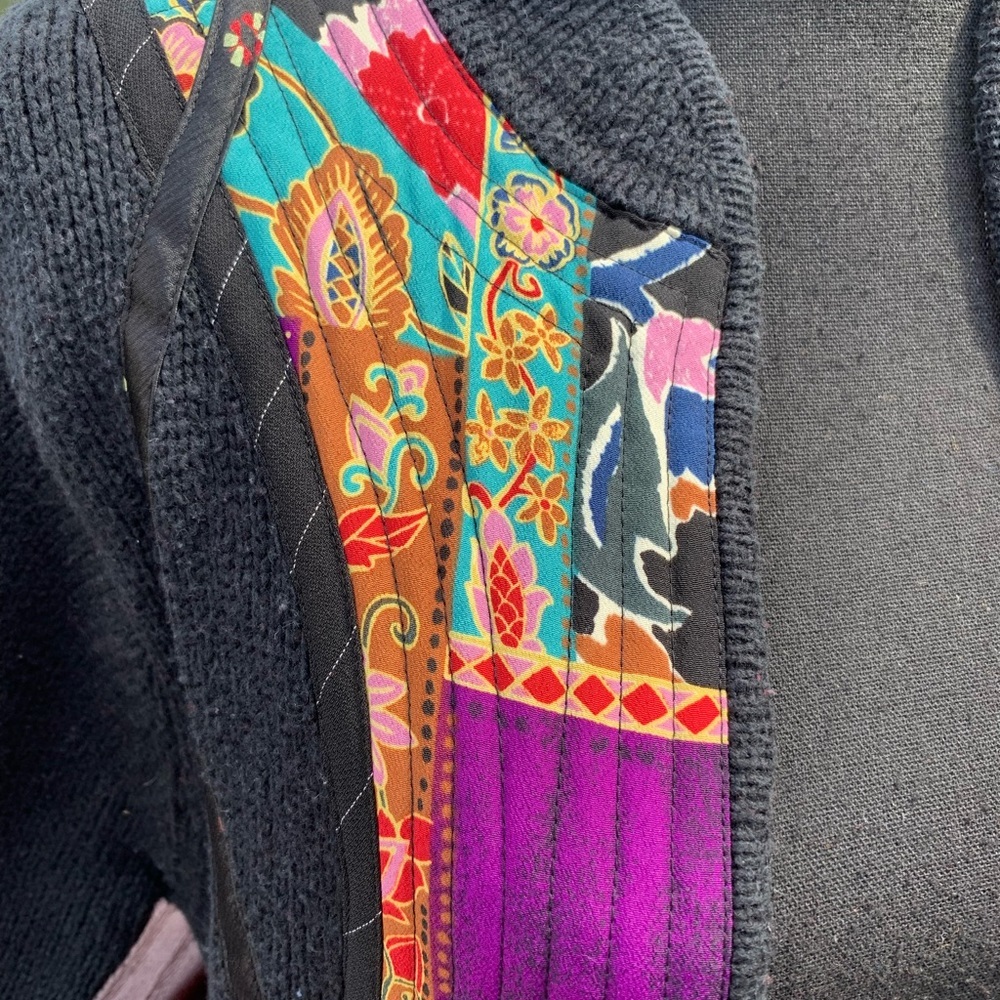 Koos of Course Silk Blend Open‎ Cardigan Sweater - Picture 5 of 12